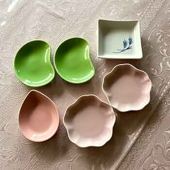 Amazon.co.jp: 金麦豆皿4枚 京都たち吉謹製 : ホーム＆キッチン